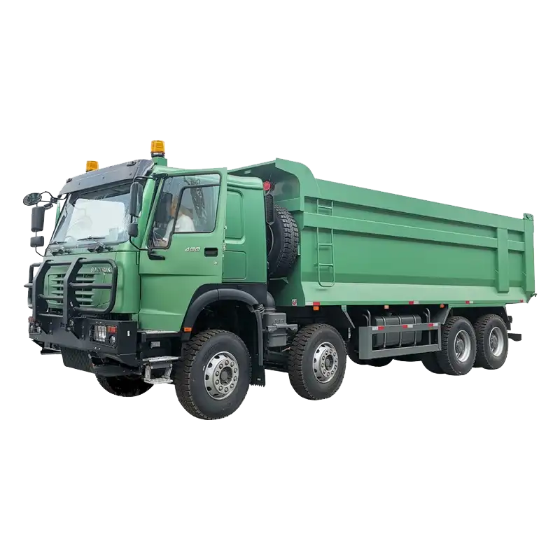 Howo 8x4 Dump Truck with Bumper