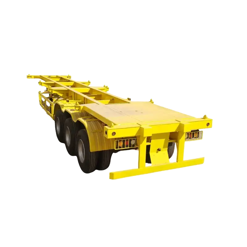 3 Axle Container Chassis Trailer