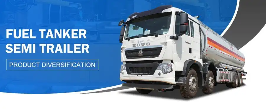 Howo 8x4 fuel tanker truck