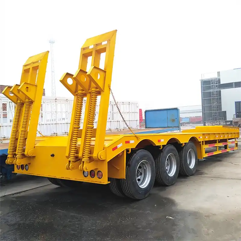 3 Axle Lowbed Semi Trailer