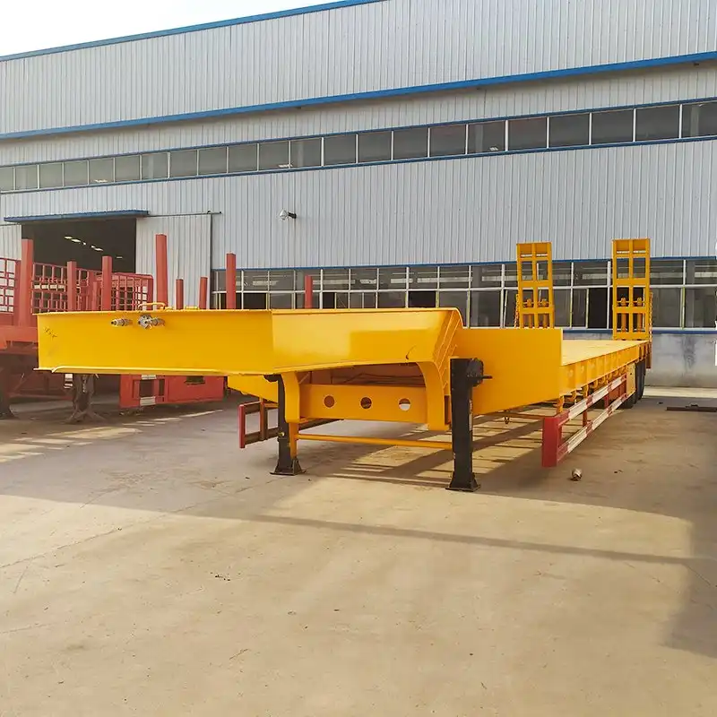 3 Axle Lowbed Semi Trailer