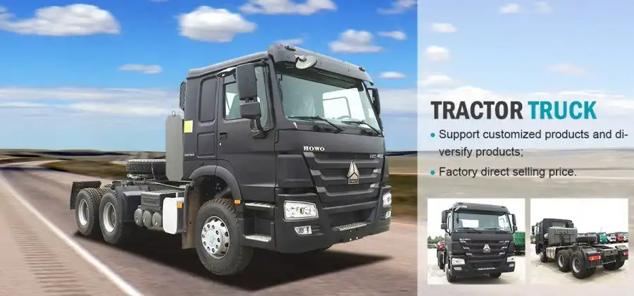 Howo 6x4 tractor truck