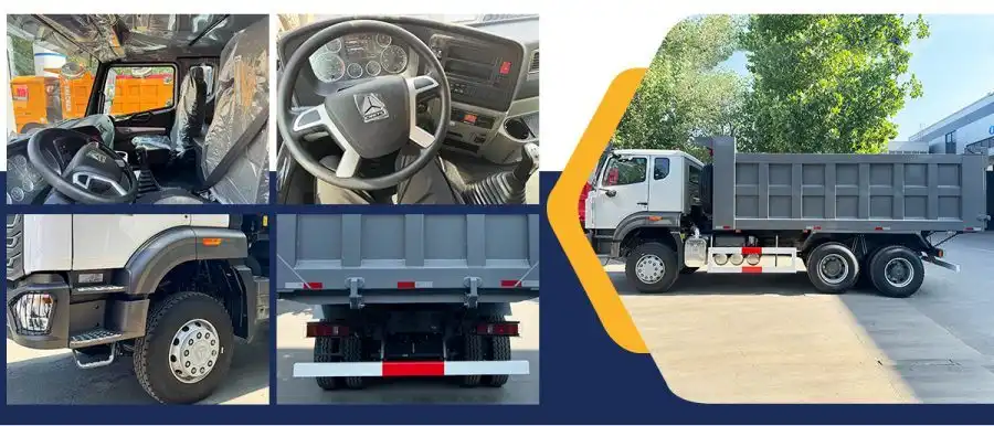 Howo 6x4 dump truck details
