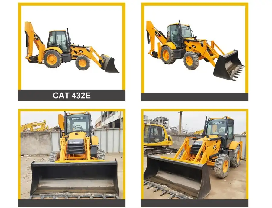 Caterpillar 432E backhoe loader