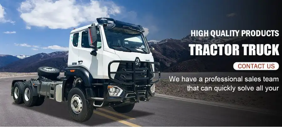 Sinotruk Hohan 6X4 tractor truck