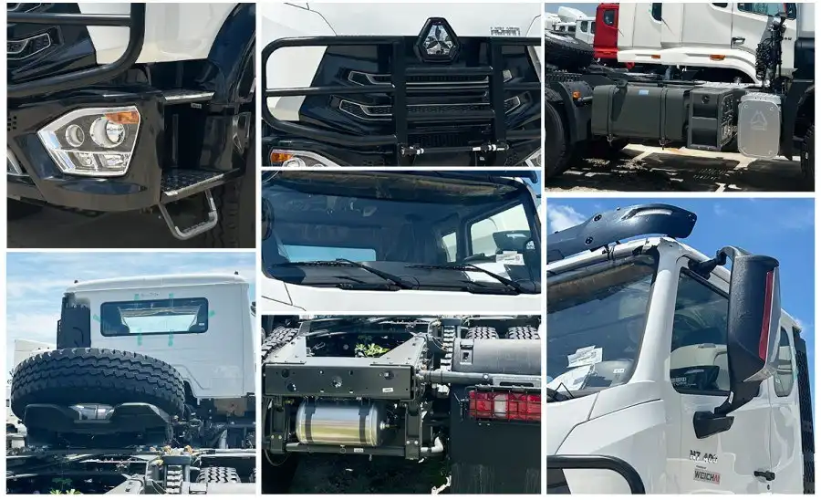 Sinotruk Hohan 6X4 tractor truck details
