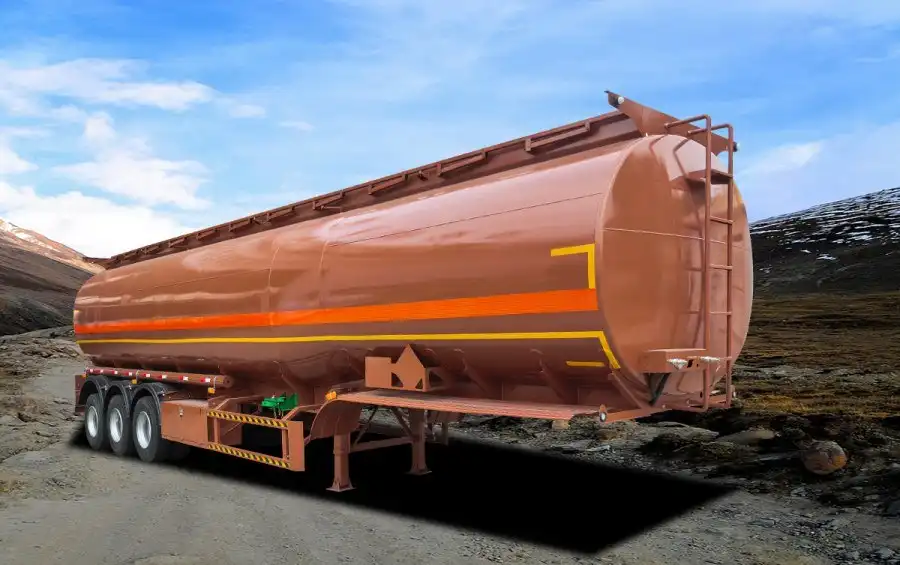 3 axle oil tank trailer