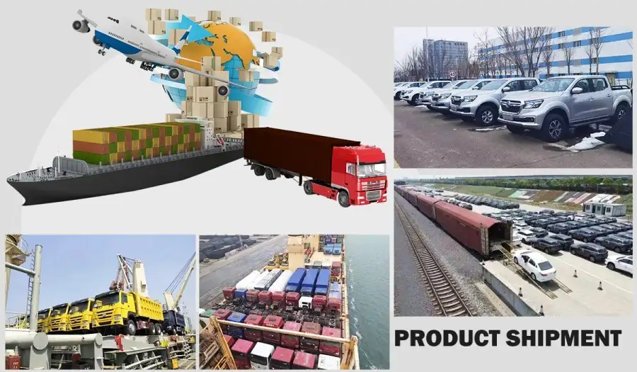 Foton Tunland G7 pickup shipping