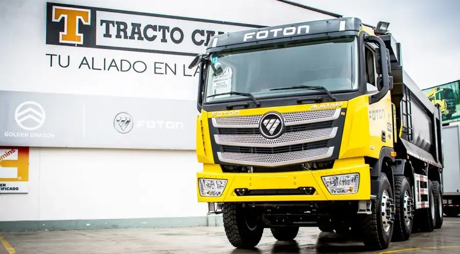 Foton Auman EST 8x4 dump truck