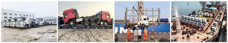 Foton GTL-E tractor truck shippng