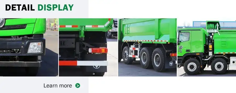 Foton GTL-E tipper truck details
