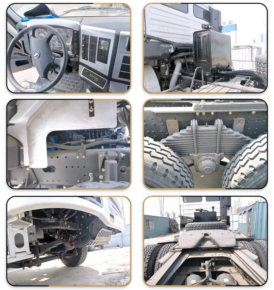 Shacman F3000 tractor head details