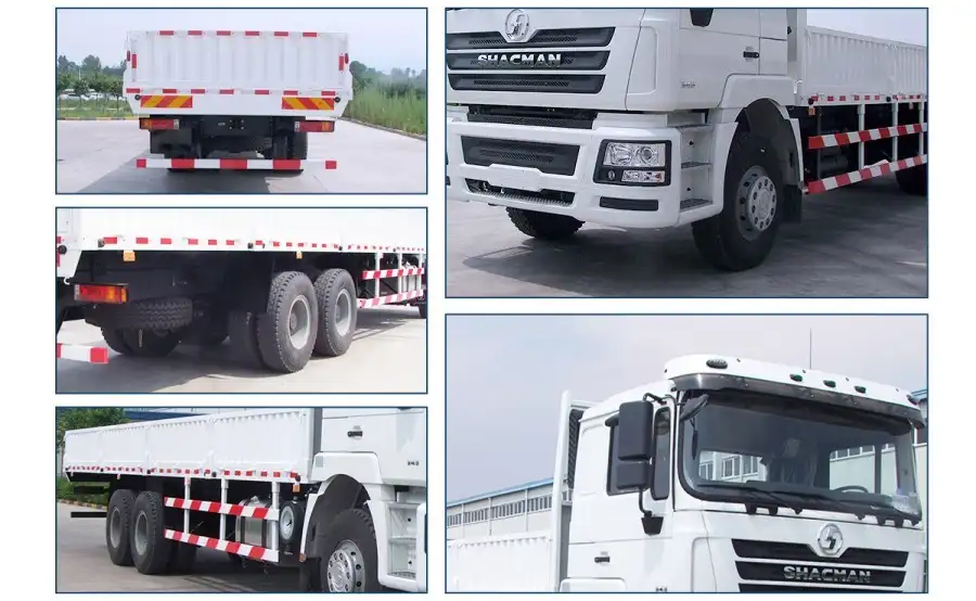 Shacman fence cargo truck details