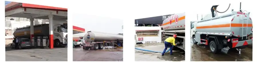 Dongfeng fuel tanker truck applications