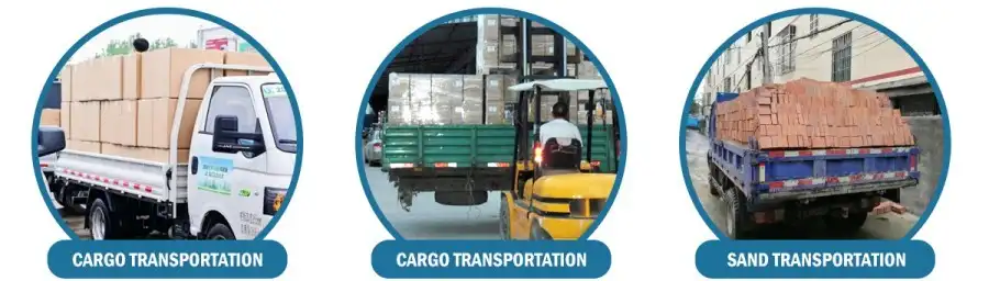 Howo light cargo truck applications