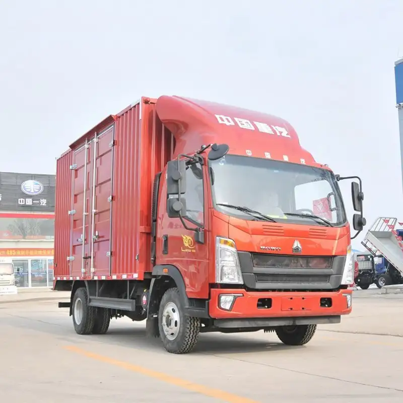 Howo Van Cargo Truck