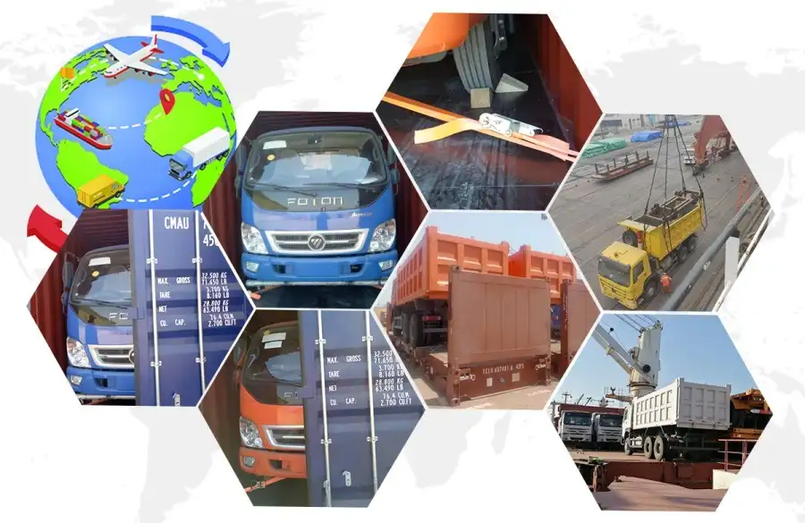 Foton Auman water tanker truck shipping