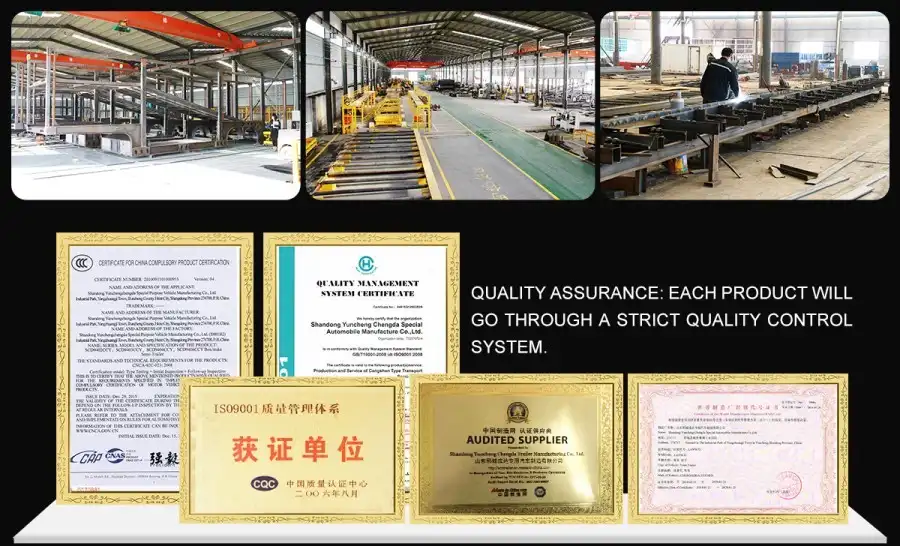 Chengda certificates