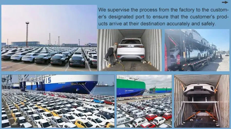 BYD seagull electric car shipping
