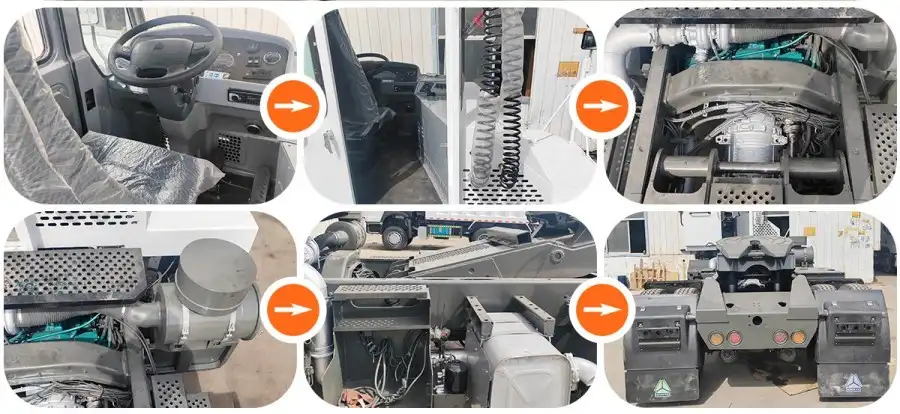 Howo terminal tractor truck details