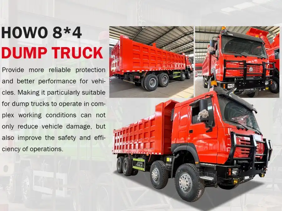 Howo 12 wheeler dump truck