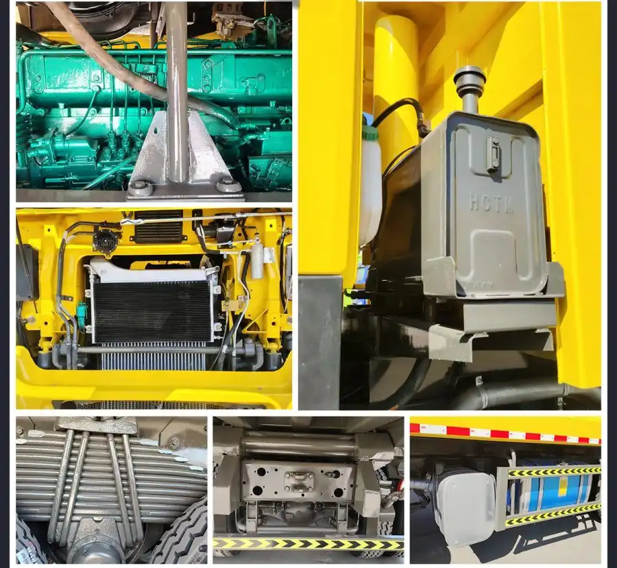 Howo 8x4 375hp dump truck details