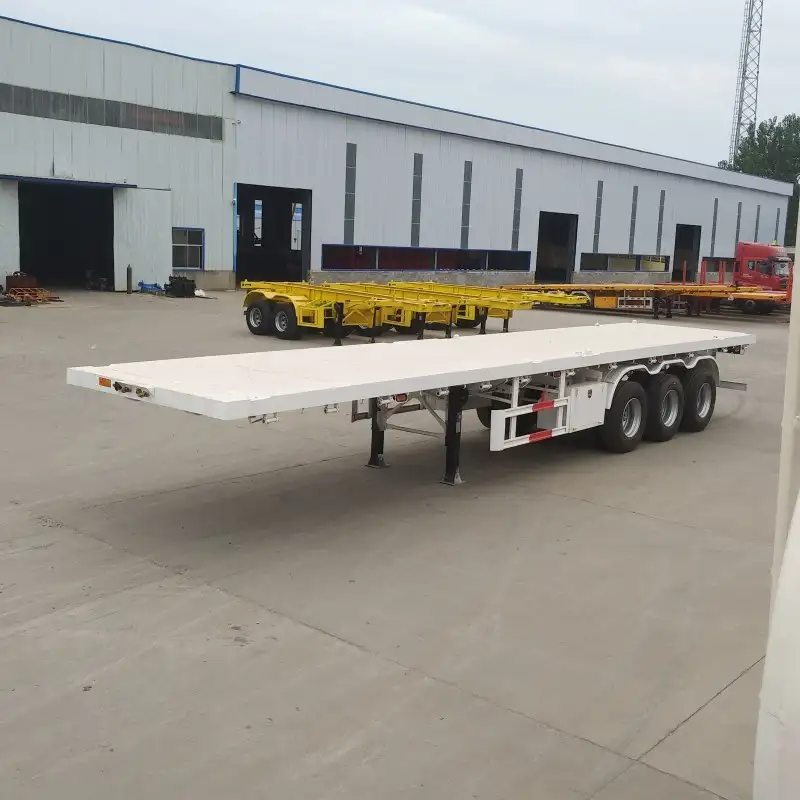 3 Axle Flatbed Trailer