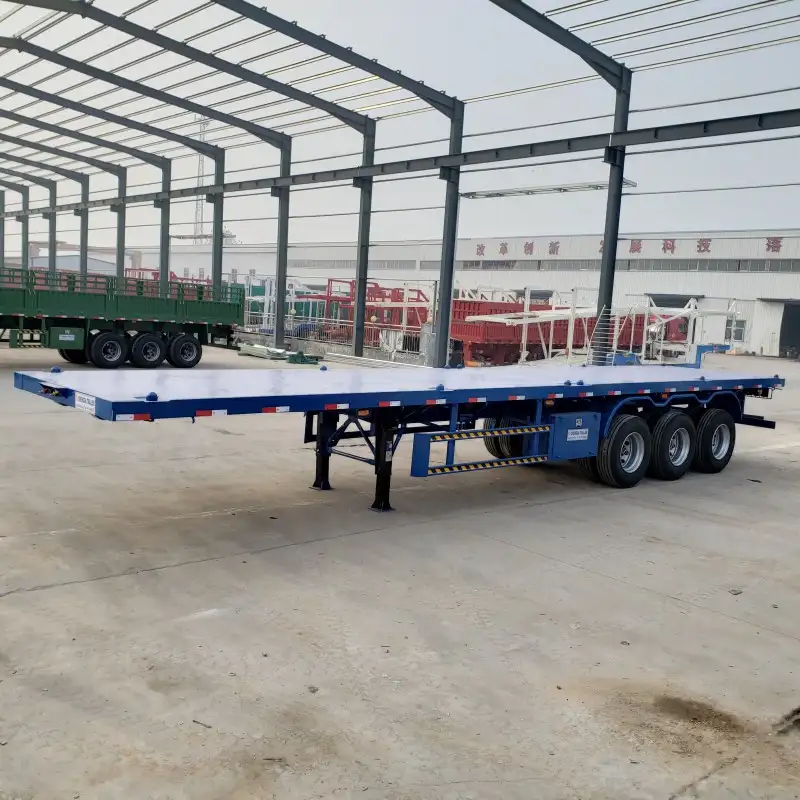 3 Axle Flatbed Trailer