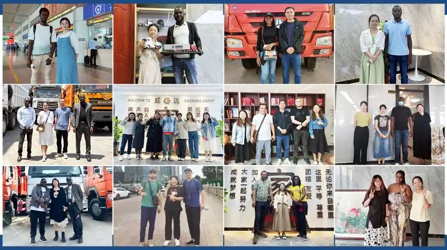 Chengda customer visit