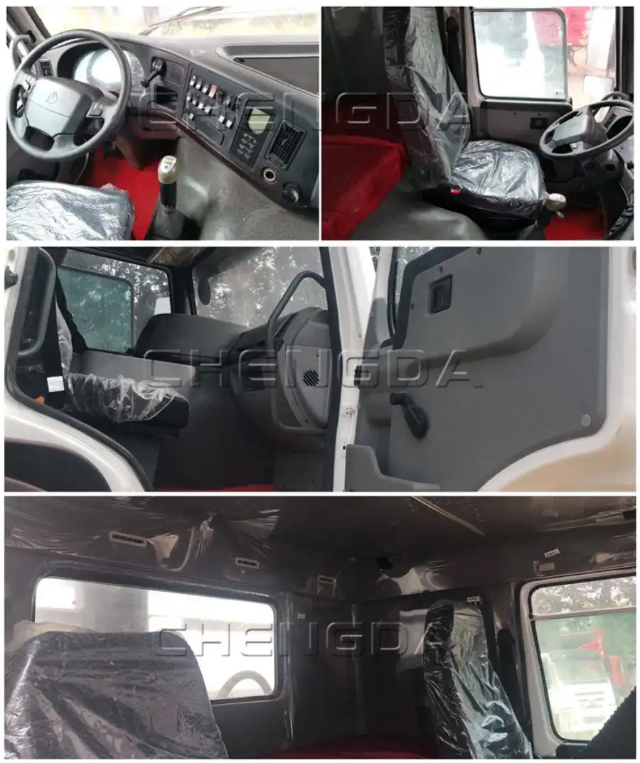 Howo 6x4 cargo truck details