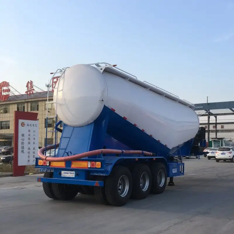 3 Axle Bulk Cement Trailer