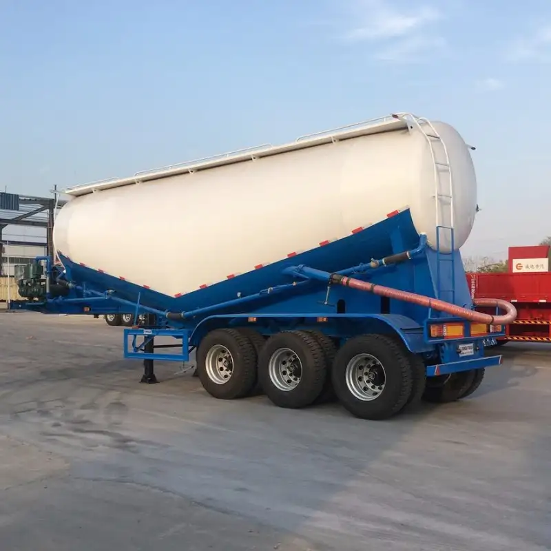 3 Axle Bulk Cement Trailer
