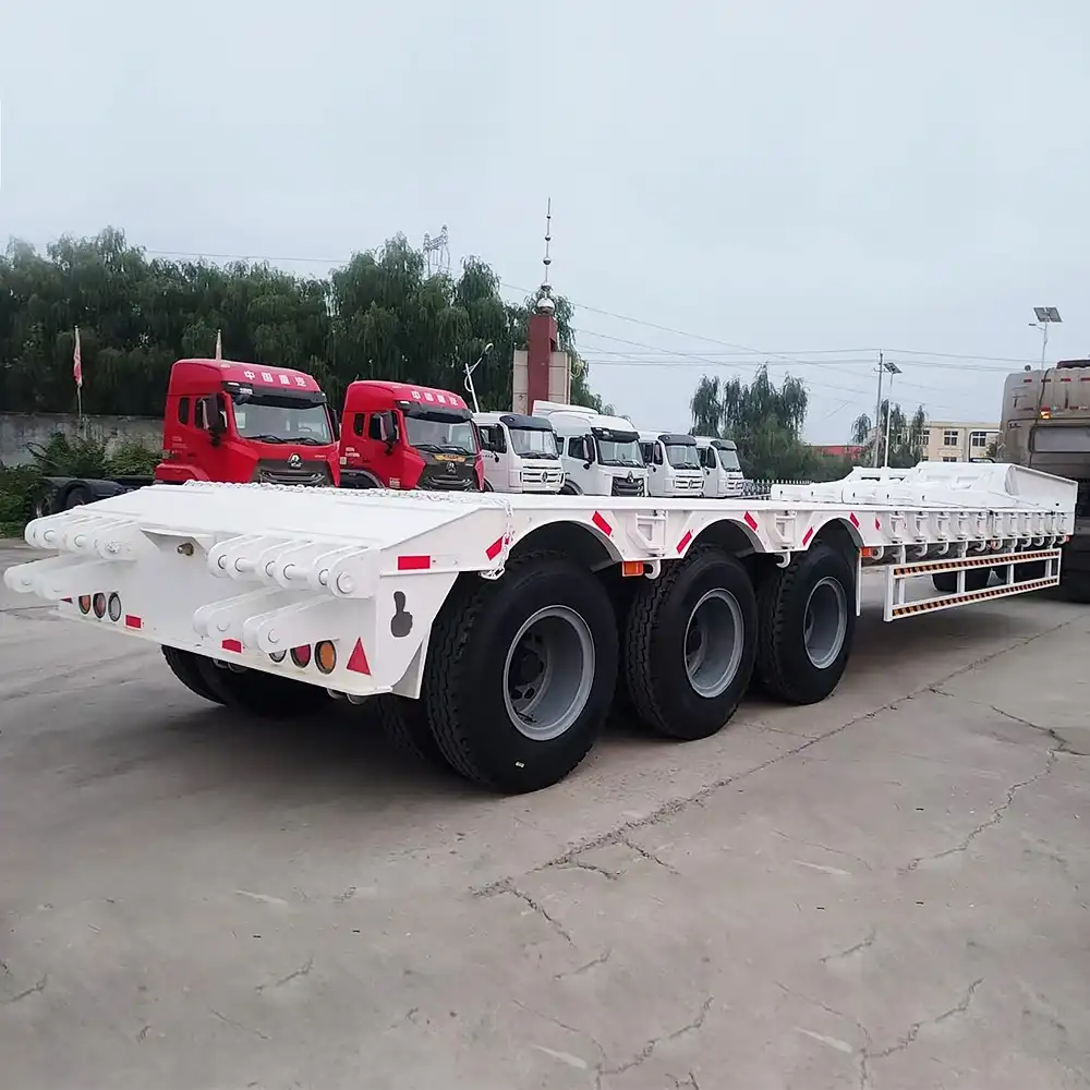 3 Axle Lowbed Semi Trailer