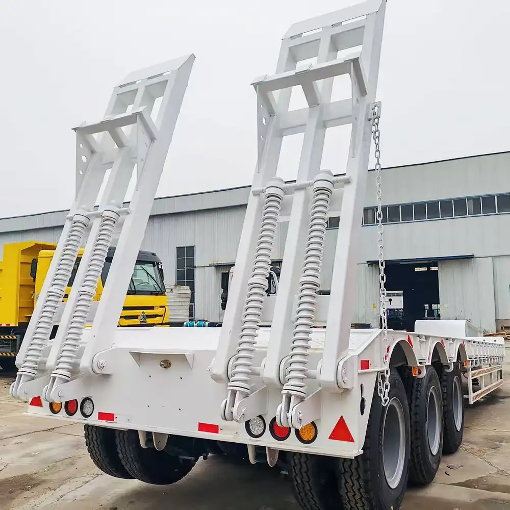 3 Axle Lowbed Semi Trailer