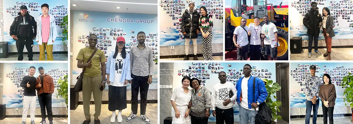 Chengda customer visit