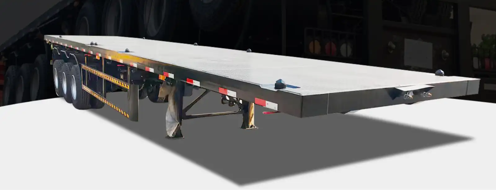 3 Axle Flatbed Trailer