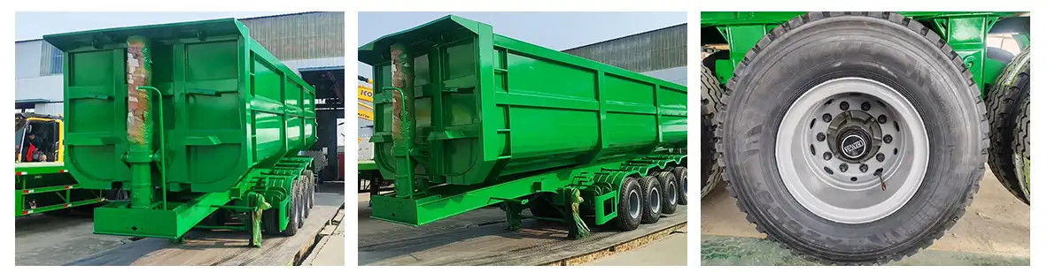 4 Axle Dump Trailer details