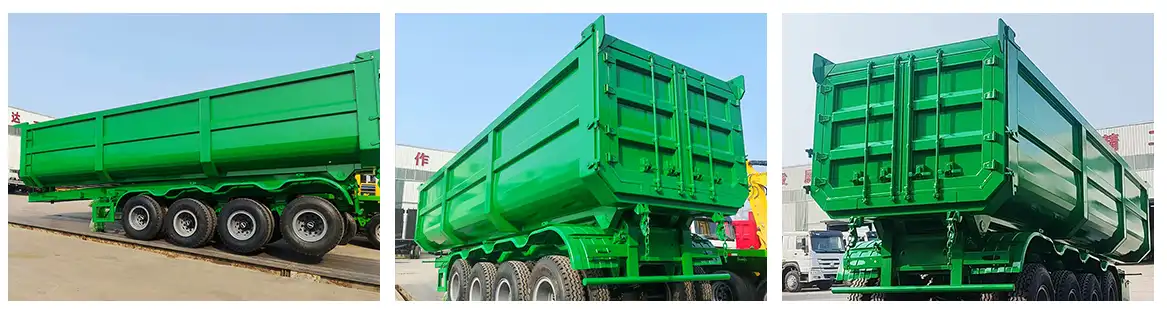 4 Axle Dump Trailer details