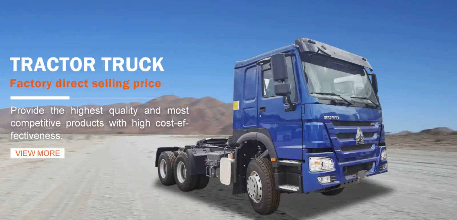 Howo 6x4 Tractor Head