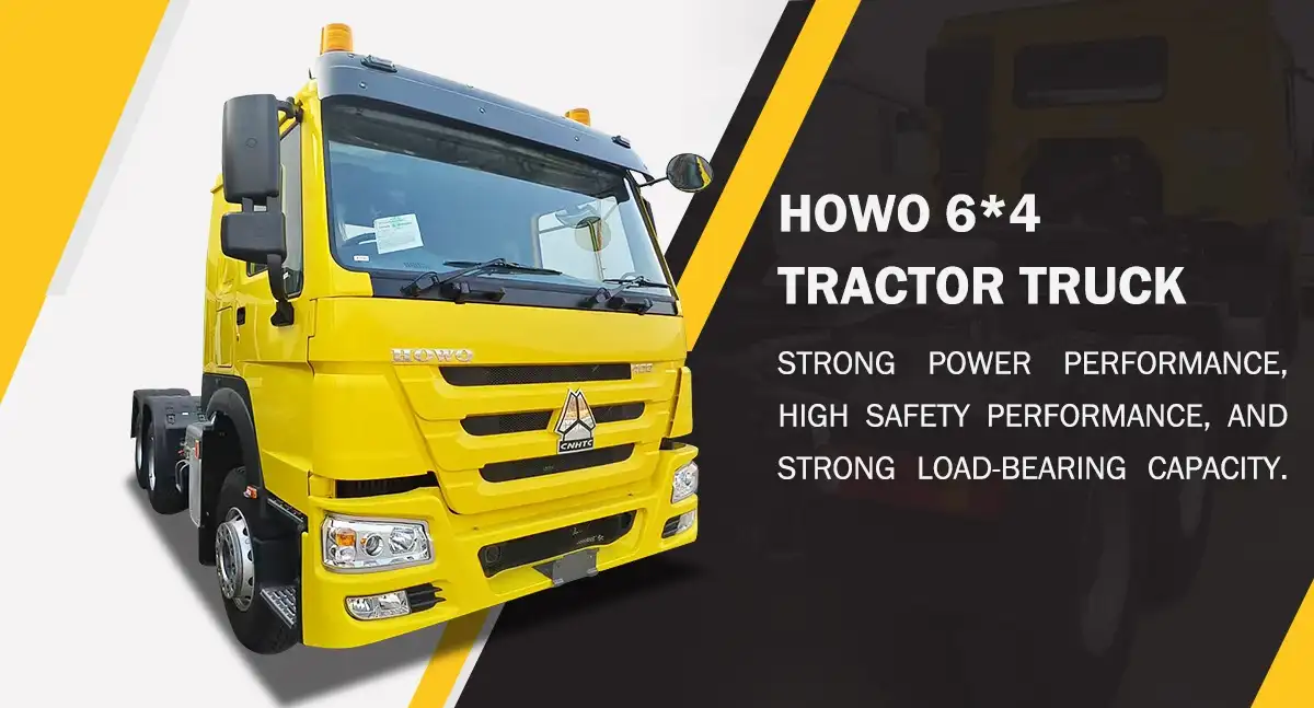 Howo 400hp tractor head truck
