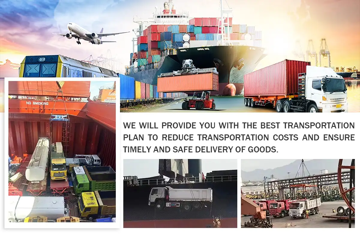 Howo truck Shipping