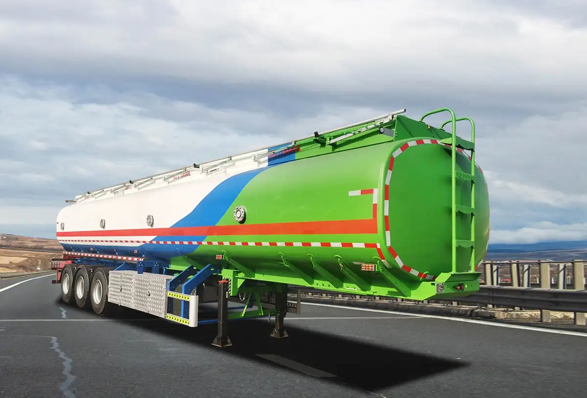 3 axle fuel tank semi-trailer