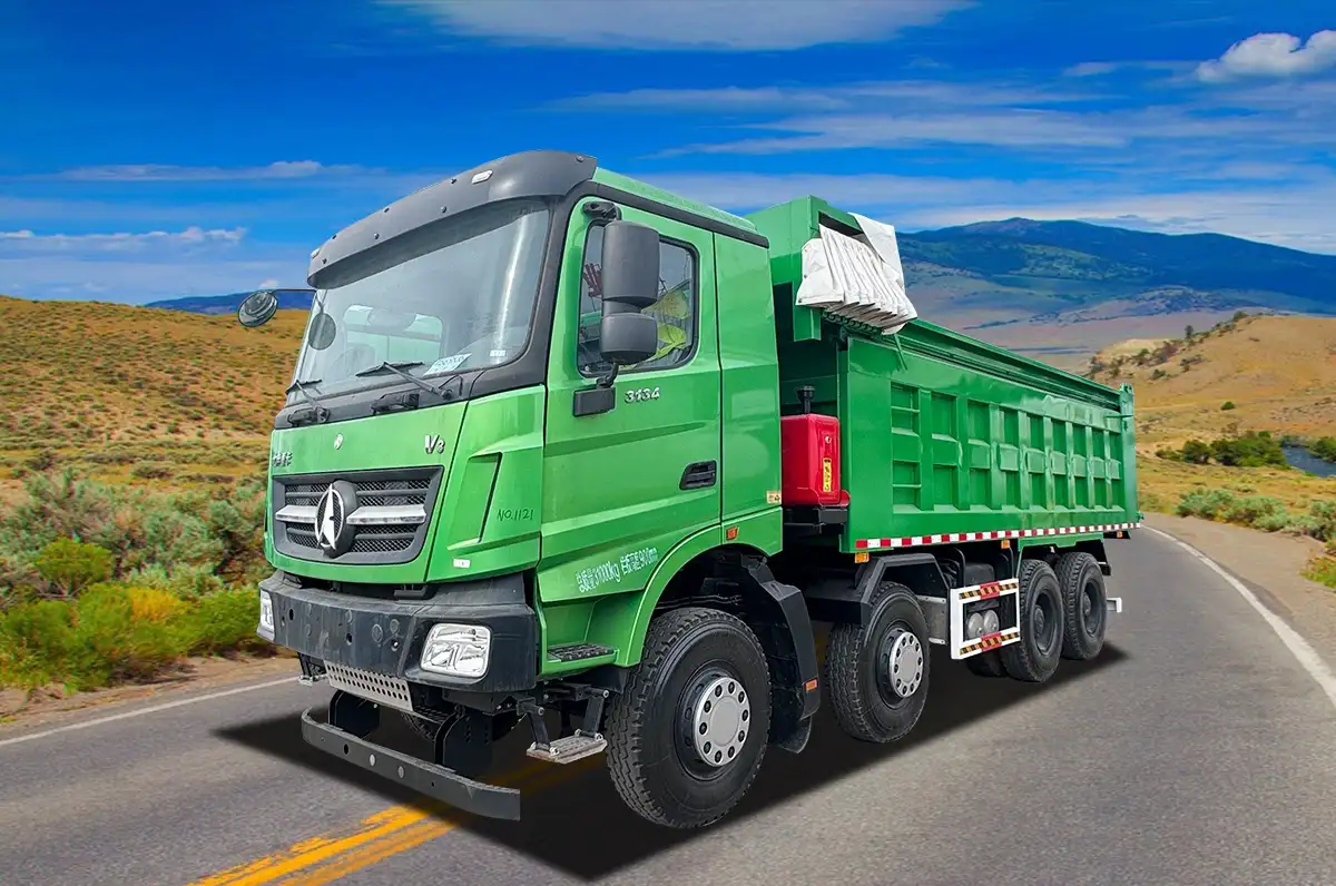 Beiben V3 8X4 dump truck