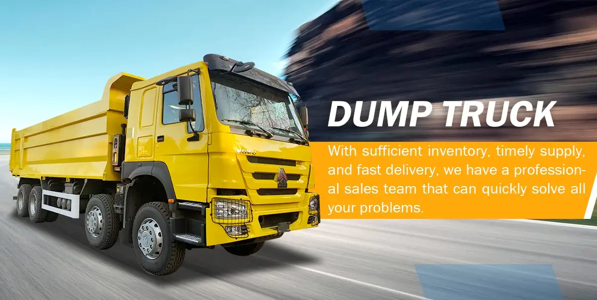 Howo 8x4 tipper truck