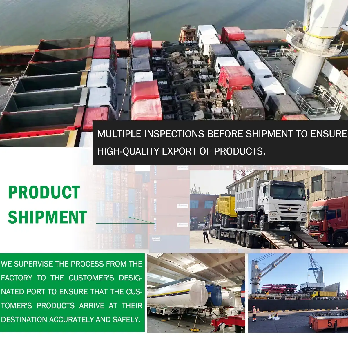 Howo 6x4 sewage suction truck shipping