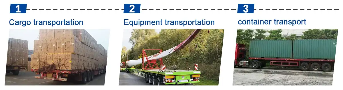 4 axle flatbed trailer applications