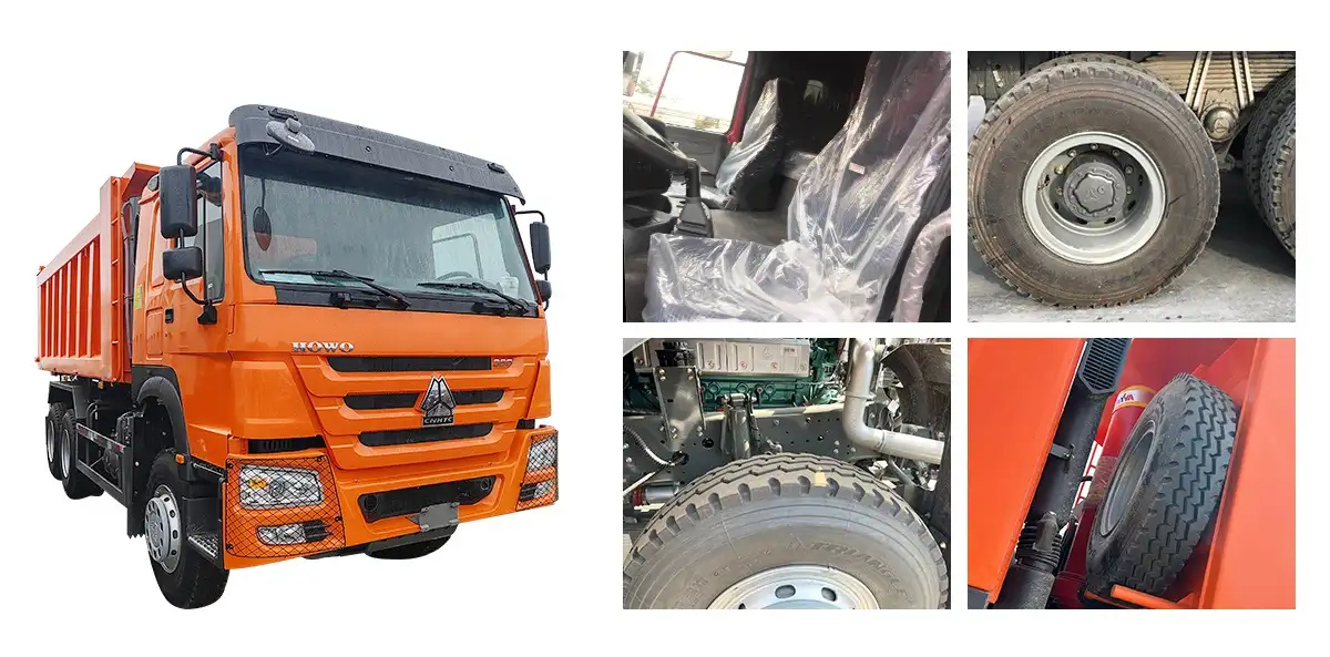Sinotruk Howo 380hp dump truck details