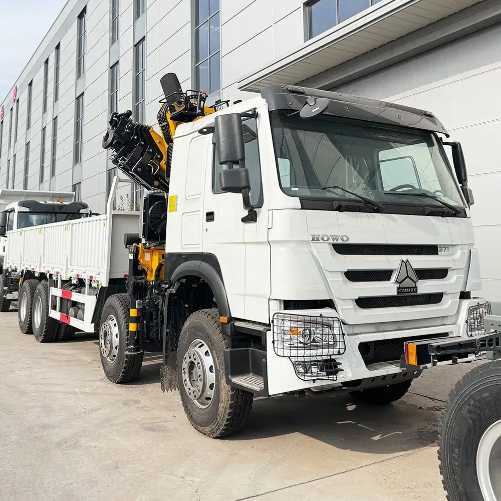 Howo 371 Truck Crane