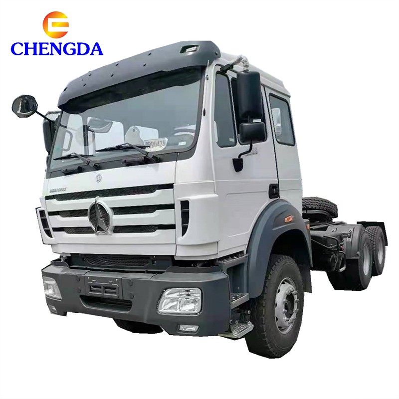 Beiben 6×4 Tractor Head 420HP Diesel Semi Trailer Truck for Mining Logistics Transport