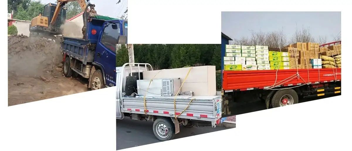Howo 4x2 light cargo truck applications